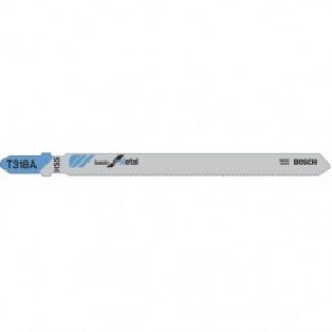 Lame de scie sauteuse HSS pour tôles et divers matériaux – T 318 A