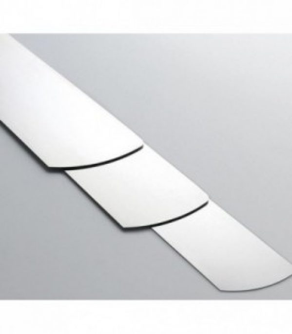 Lame pour spatule crépi et enduit de finiction, 400x80x0,5mm