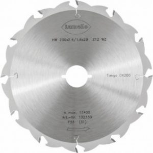 Lame pour Tanga DX 200 – Diamètre 200 mm – pour le bois