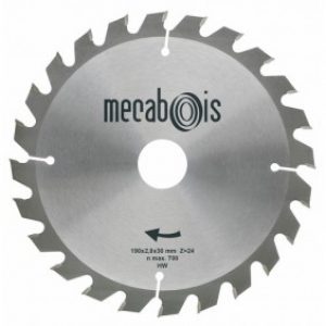 Lames scie circulaire carbure denture alternée positive