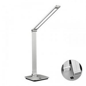 Lampe de bureau tactile en aluminium