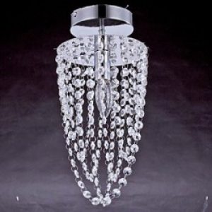 Lampe de Plafond en Cristal