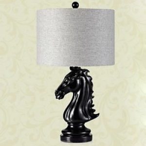 Lampe de table sous forme de cheval