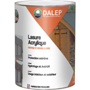 Lasure acrylique – protection extrême – séchage 2 heures