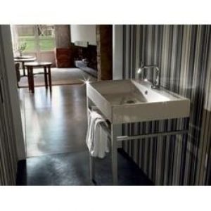 LAVABO CERAMIQUE CENTO A POSER OU A SUSPENDRE 80-45 CM – CRISTINA ONDYNA WCE8045