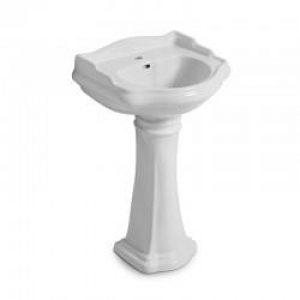 LAVABO CERAMIQUE CHAMBORD A SUSPENDRE OU SUR COLONNE 55-47 CM – CRISTINA ONDYNA WCH5547