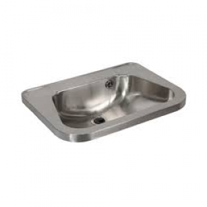 Lavabo en acier inoxydable sans trou pour…