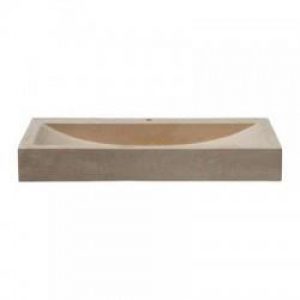 LAVABO EN PIERRE RECTANGULAIRE 70/46/10 CM SABLE – CRISTINA ONDYNA UC3205