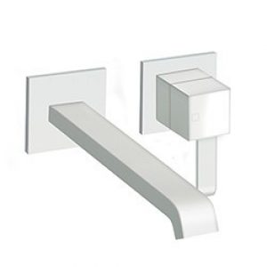 LAVABO MURAL QUADRI 2 TROUS SAILLIE 22.5 CM WHITE MAT EX QM279 – CRISTINA ONDYNA QM25924