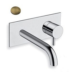 LAVABO MURAL TRIVERDE AVEC PLAQUE BEC 18 CM VIEUX BRONZE EX TV276 – CRISTINA ONDYNA TV25692