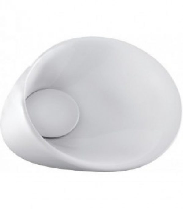 Lavabo à poser&rsquo;NET&rsquo; lxHxP 450x180x493mm en céramique blanche