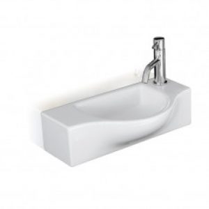 Lave-mains céramique blanc brillant PETA – Cristina Ondyna WPE4409