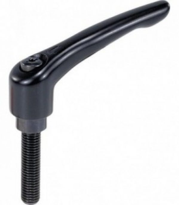 Levier de serrage avec filetage male M 4 x 20