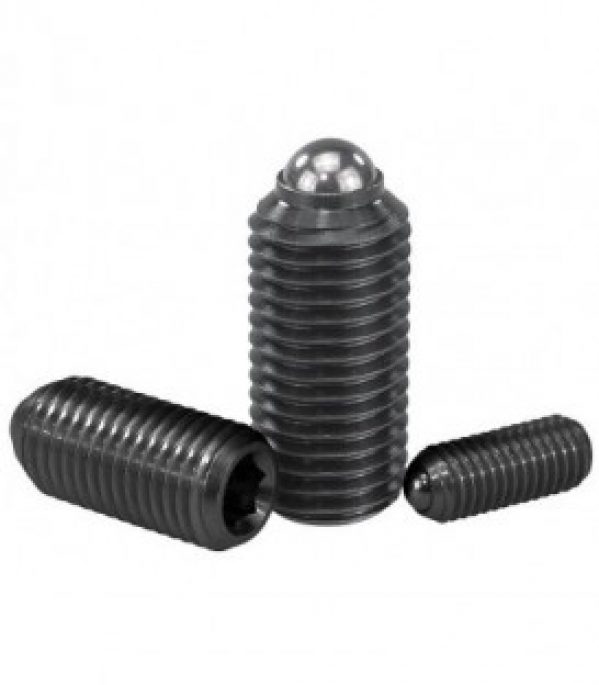 Loquet a bille avec 6 pans 3 et boule, M 6