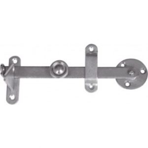 Loquet de porte à fléau avec porte-cadenas – acier zingué