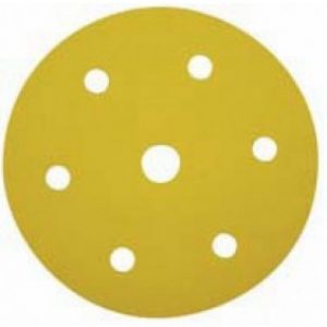 Lot 5 disques velcro/papier pour ponceuse 225 mm-7 trous