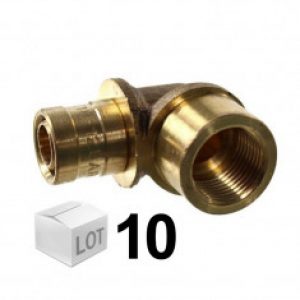 Lot de 10 Raccords PER glissement coude femelle DISPONIBLE en 2 MODELES