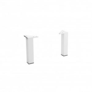 Lot de 2 pieds chromés – Kit Studio