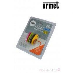 Lot de 5 badges supplémentaires + 1 puce discrète 1722/102 – pour Kit Note Urmet