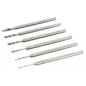 Lot de 6 forets HSS 0.6 A 1.80MM SC