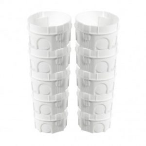 Lot de boites d’encastrement – à sceller – 67 x 40 mm