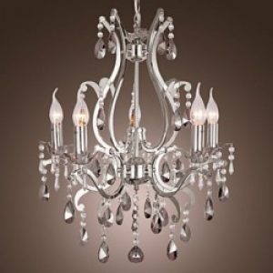 Lustre classique chromé