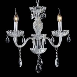 Lustre en Verre de Cristal