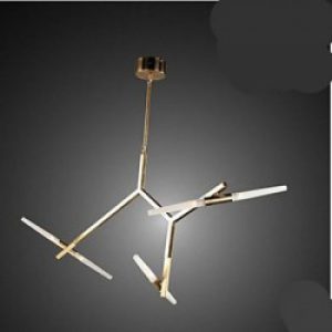 Lustre Vintage à LED intégré