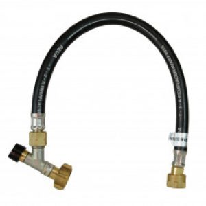 Lyre 40cm camping-car avec limiteur de débit – bouteille ITALIE