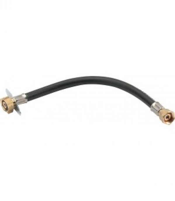 Lyre souple gaz 0,7 m NF M88-768, sortie 20×150 pour bouteille propane/butane 13/35Kg