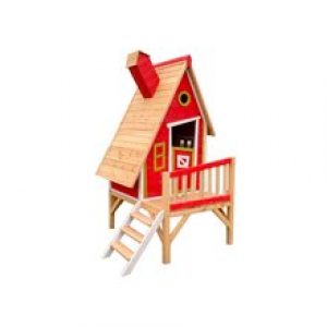 Maisonnette pour enfants 2,82m² Alicia rouge…