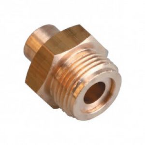 Mamelon mâle à braser sur tube cuivre – Butane Propane