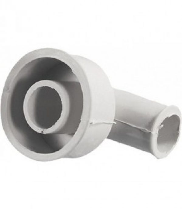 Manchette coudee caoutchouc Unitas clair