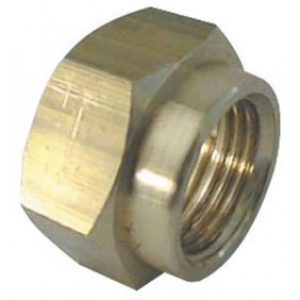 Manchon laiton 6 pans femelle/femelle Ø12/17 épaulement série lourde