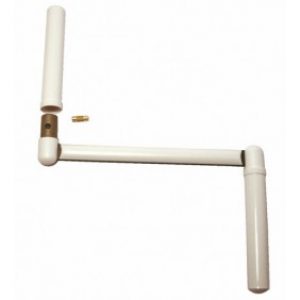 Manivelle articulée de volets roulants