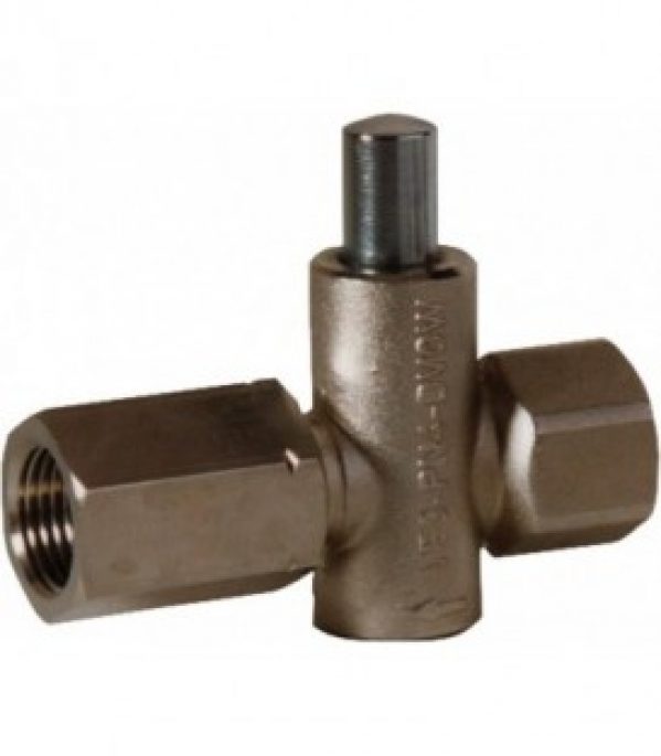 Manometre – bouton poussoir de robinet Raccord 1/2&Prime; avec manchon de tension