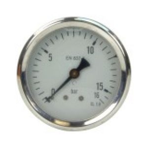 Manomètre inox – Insert laiton – 0-16…