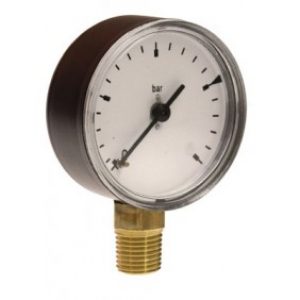 Manomètre vertical Ø 50. Filetage 8/13