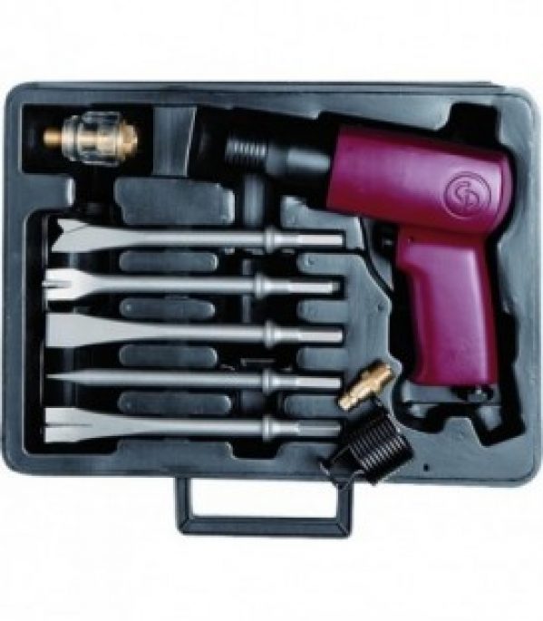 Marteau-burineur air comprime guidage 6 pans 10,2 mm