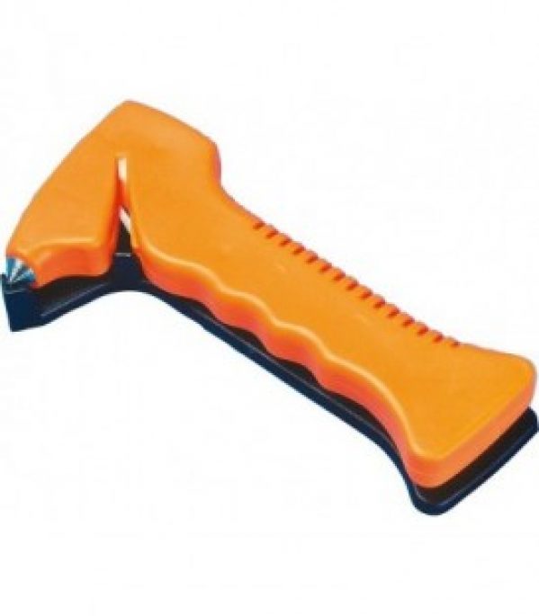 Marteau de securite avec coupe ceinture et support