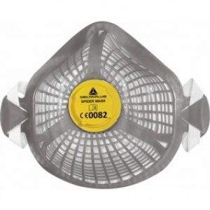 Masque respiratoires – avec coques réutilisables – Spidermask