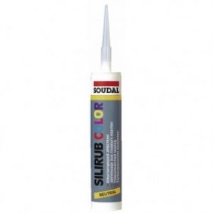 Mastic menuiserie silicone neutre Silirub Color