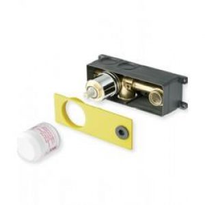 Mécanisme box pour lavabo mural poignée à Gauche NOIR  BLACKMAT – CRISTINA ONDYNA PD23813