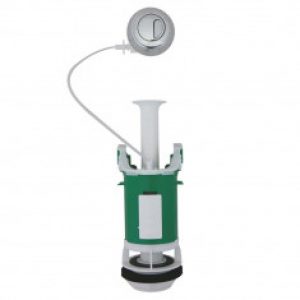 Mécanisme de chasse NF à câble universel à poussoir double débit