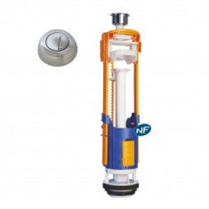 Mécanisme de chasse NF universel poussoir double débit – Regiplast 6000