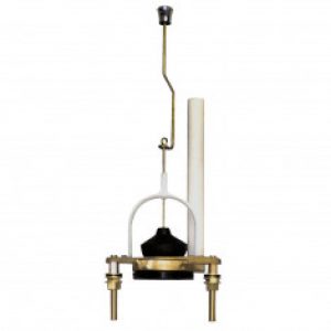 Mécanisme de chasse à tirette avec trop-plein pour réservoir Jacob Delafon