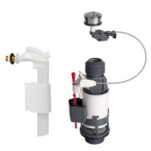 Mécanisme wc MW2 à câble double débit + robinet flotteur F90 – Wirquin Pro 10717746