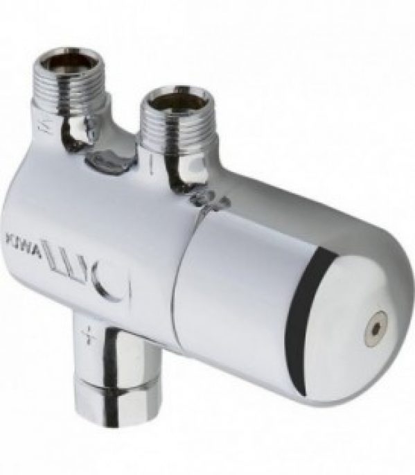 Melangeur thermostatique sanitaire industriel Minimix 97320 boitier laiton chromé