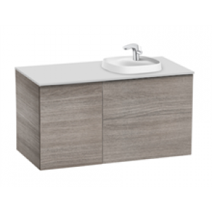 Meuble 100 cm avec vasque semi-encastrer…