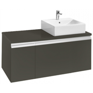 Meuble 110 cm gris mat Heima Roca